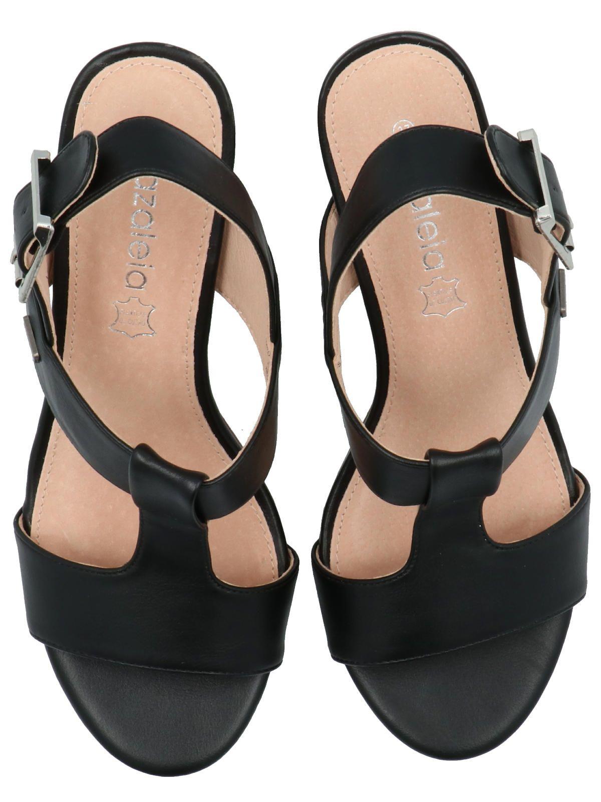 Sandalia Negra Mujer Luciano -7