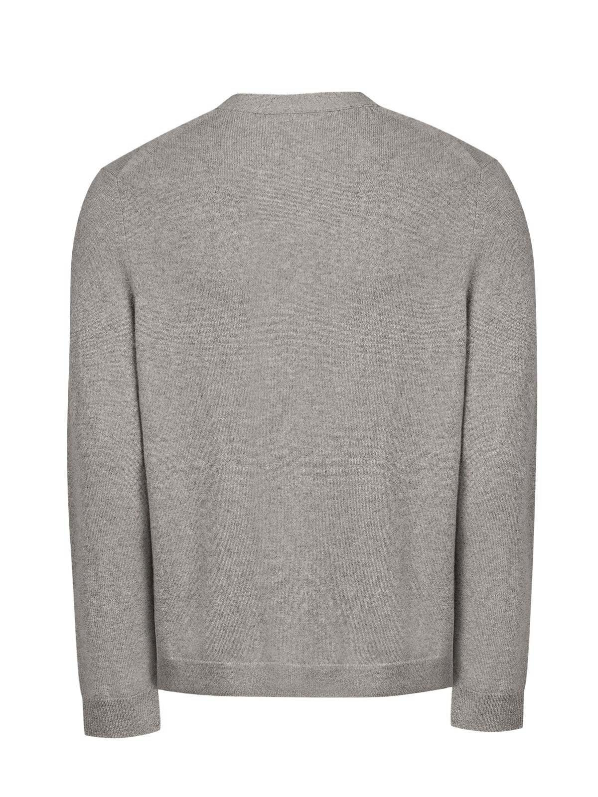 Sweater Cashemira Hombre Cash.But Gris claro-1