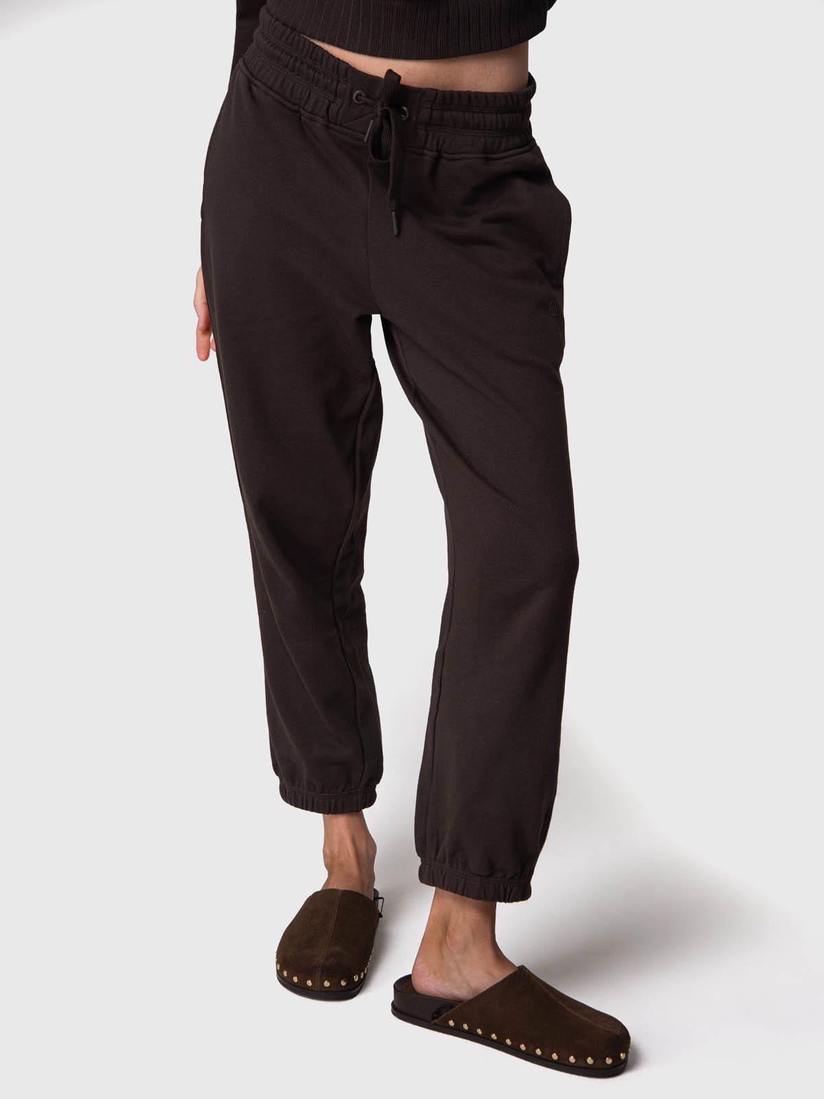Pantalon Buzo Mujer Pant Lia Rec Café-0