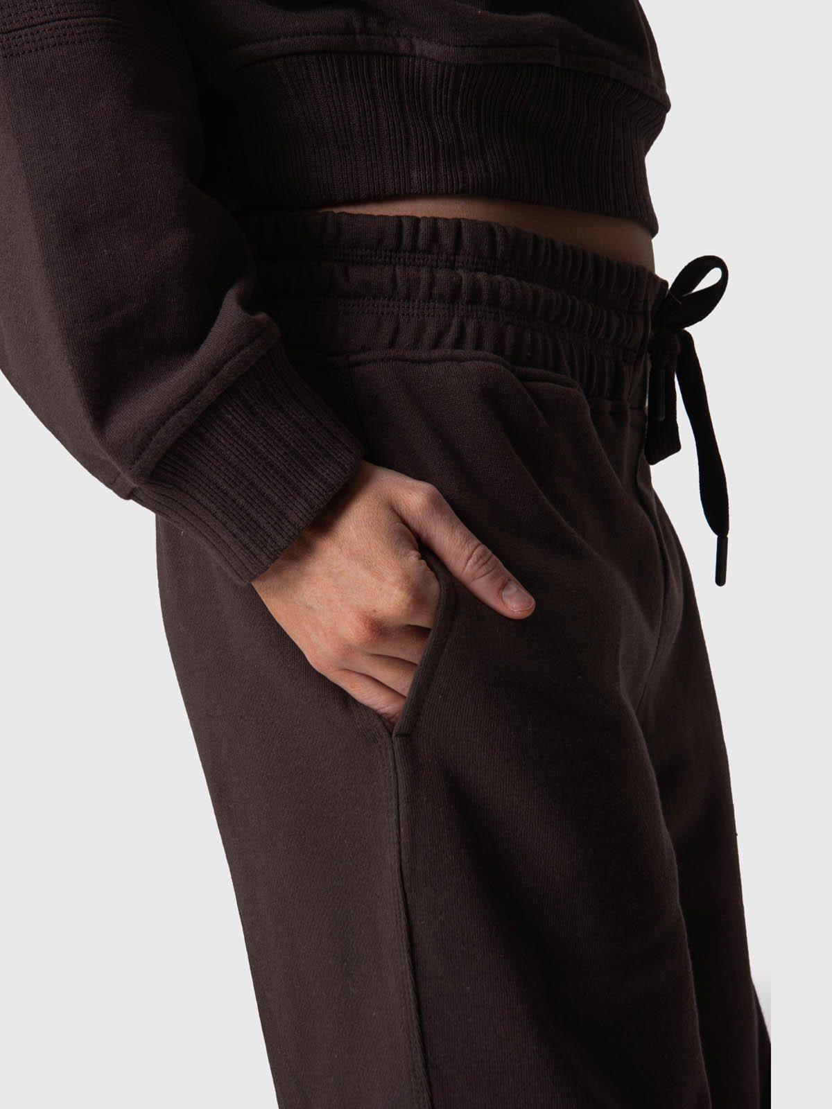 Pantalon Buzo Mujer Pant Lia Rec Café-3