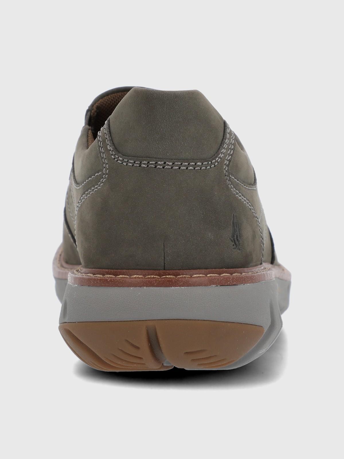 Slip On Cuero Hombre Smart Slop Grey-6