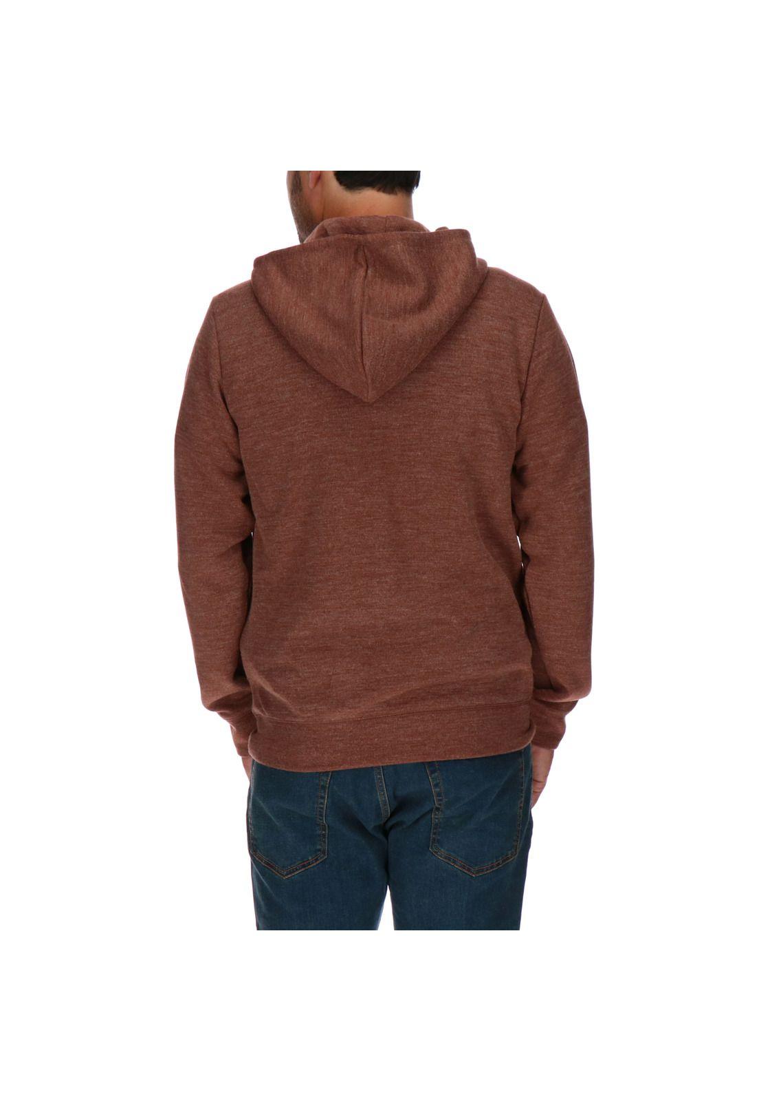 Poleron Gravity Pullover Hoodie Café-2