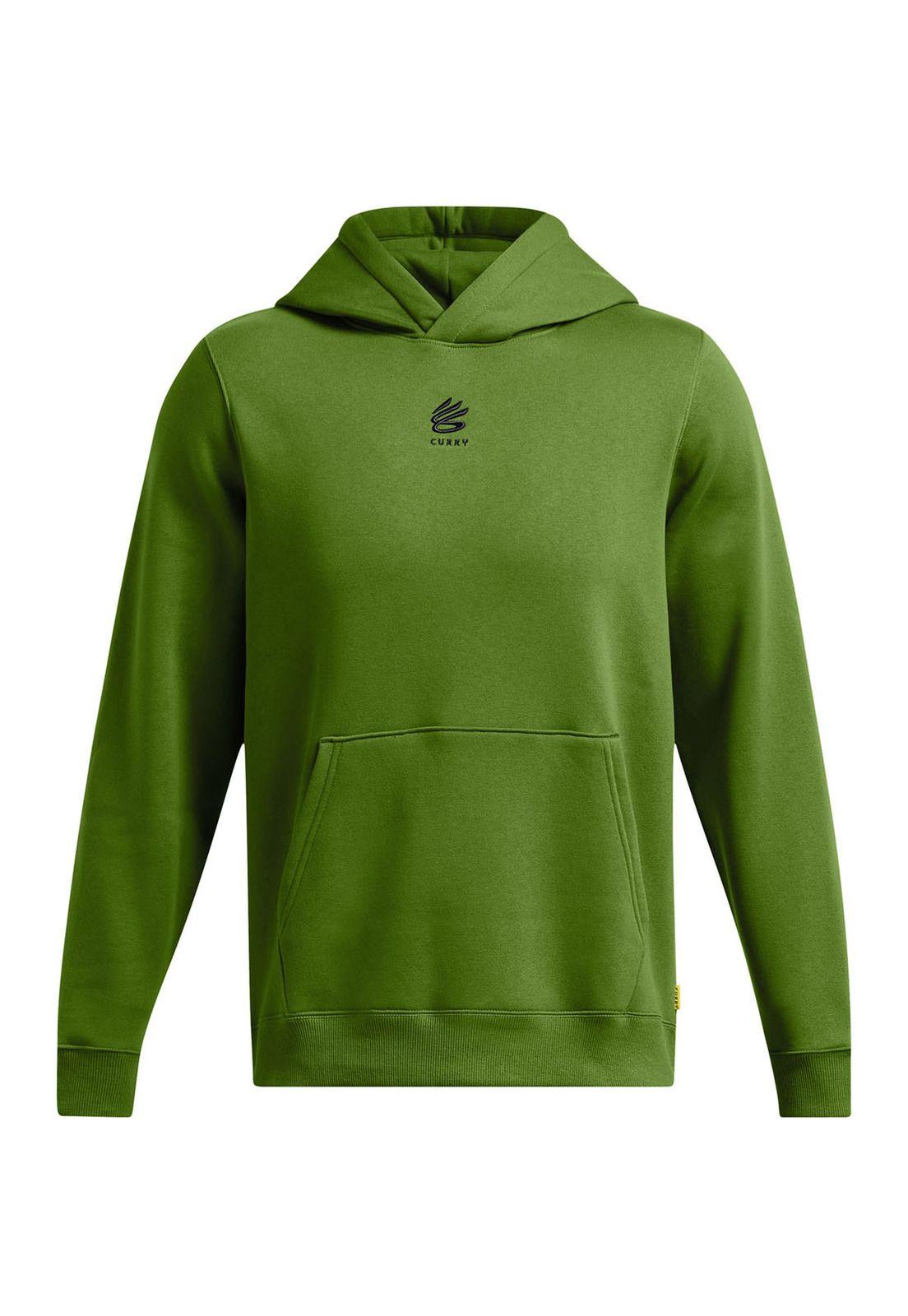 Polerón Curry Splash para hombre Verde-0