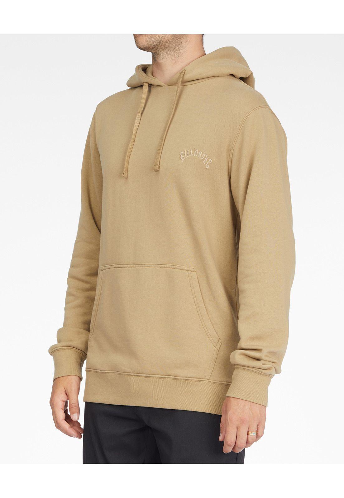 Polerón Hombre Wave Washed Café-1