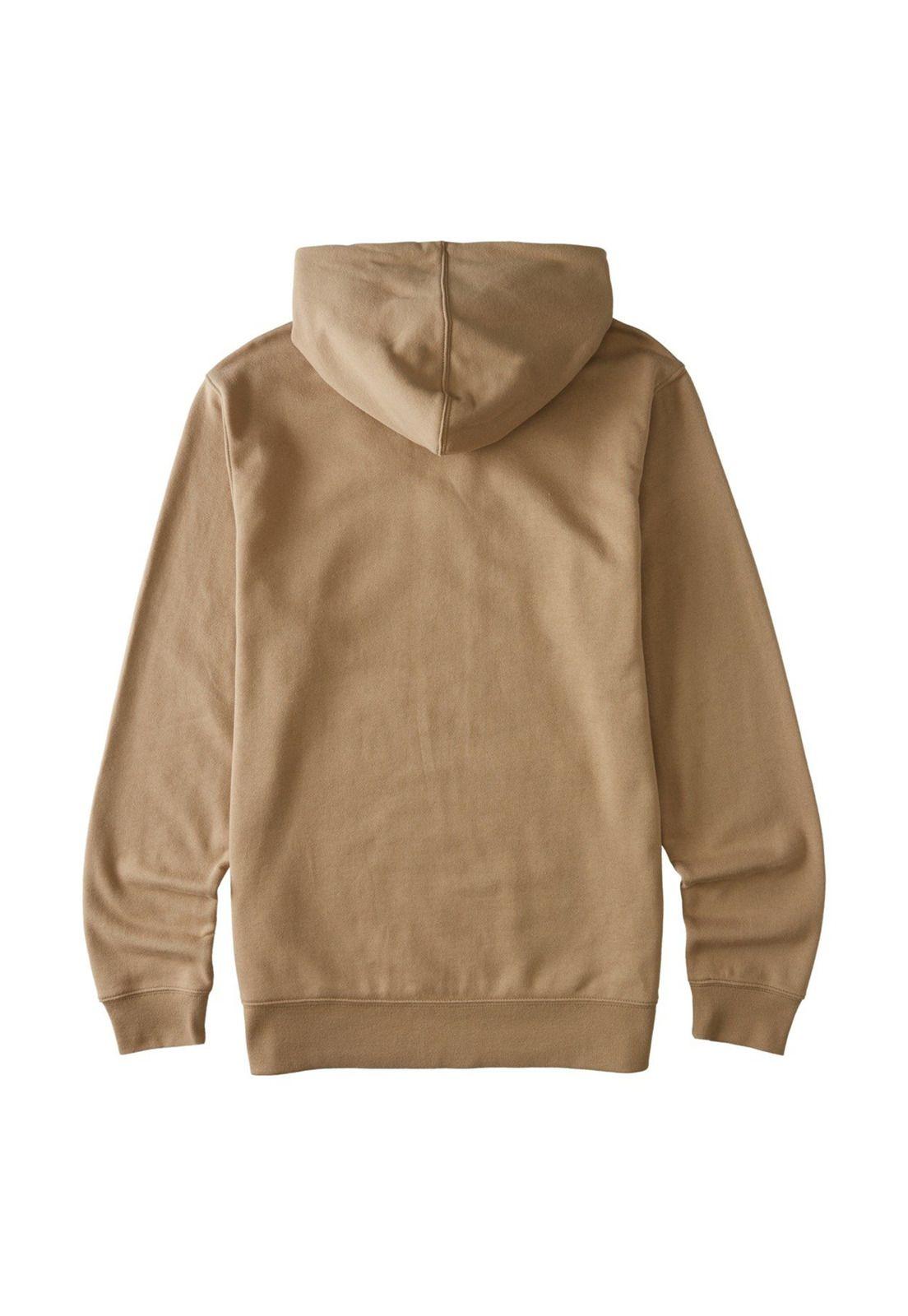 Polerón Hombre Wave Washed Café-4