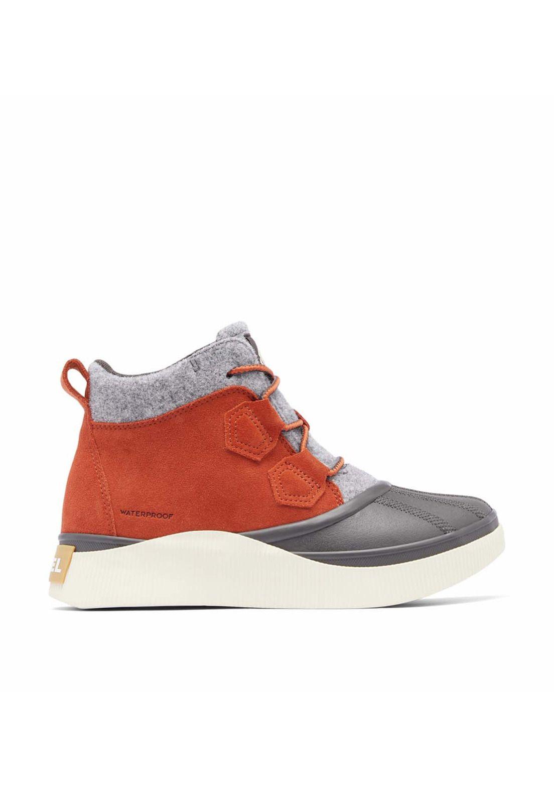 Bota Textil Out N About Iv Class Naranja Oscuro Mujer-0