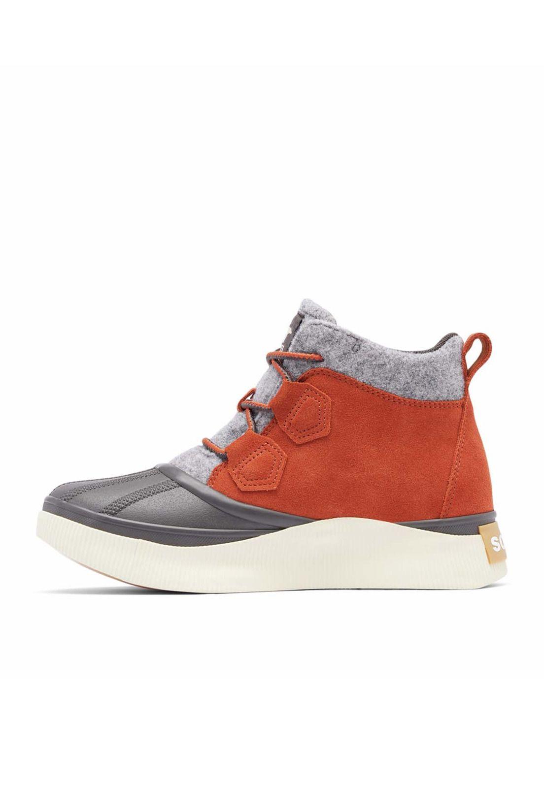 Bota Textil Out N About Iv Class Naranja Oscuro Mujer-4
