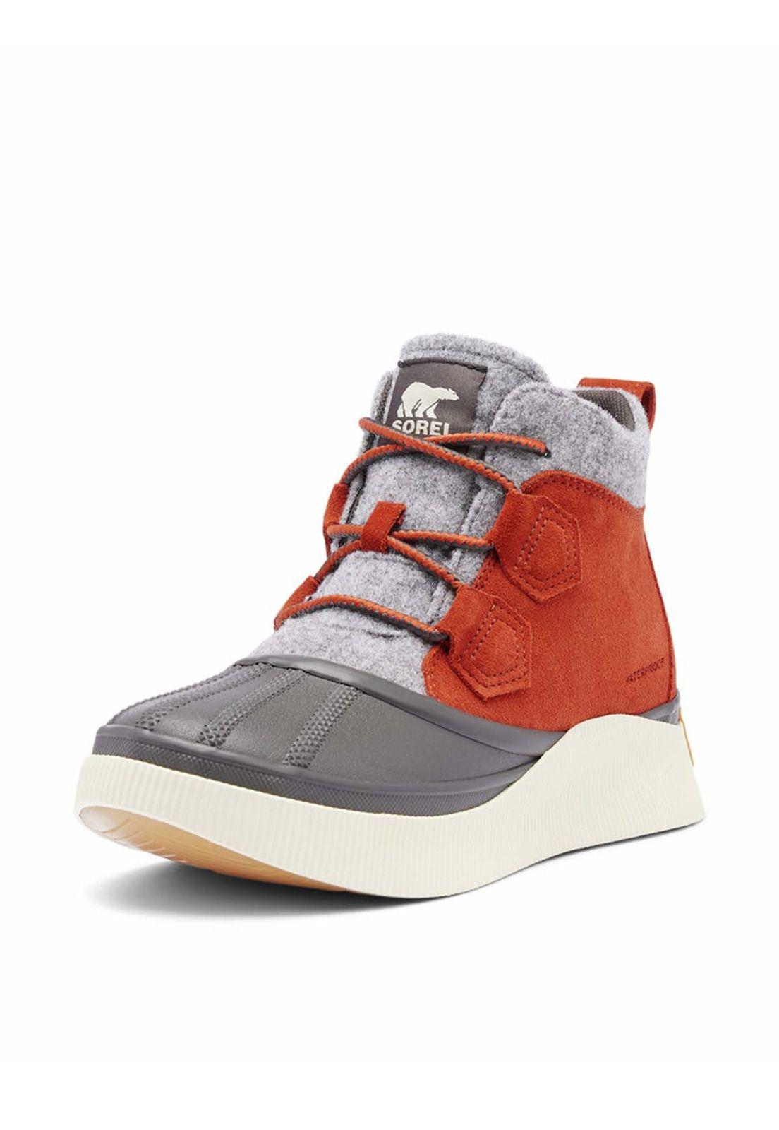 Bota Textil Out N About Iv Class Naranja Oscuro Mujer-7