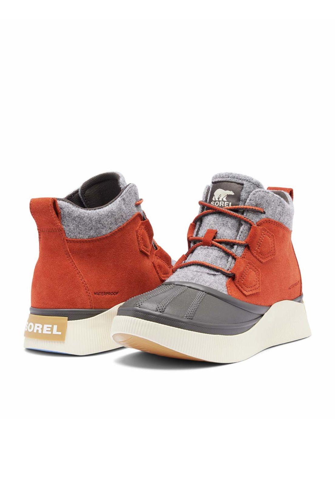 Bota Textil Out N About Iv Class Naranja Oscuro Mujer-8