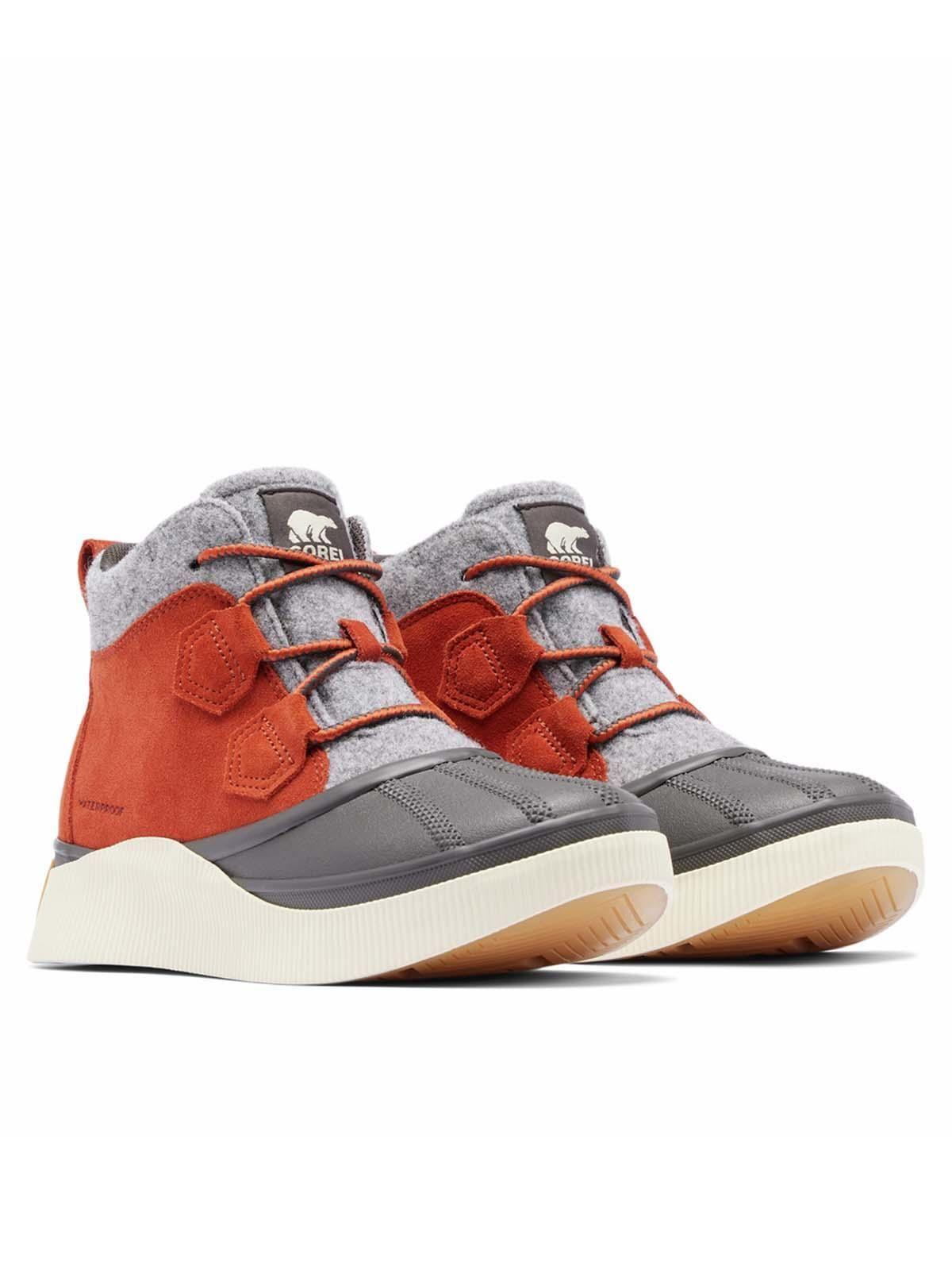 Bota Textil Out N About Iv Class Naranja Oscuro Mujer-1