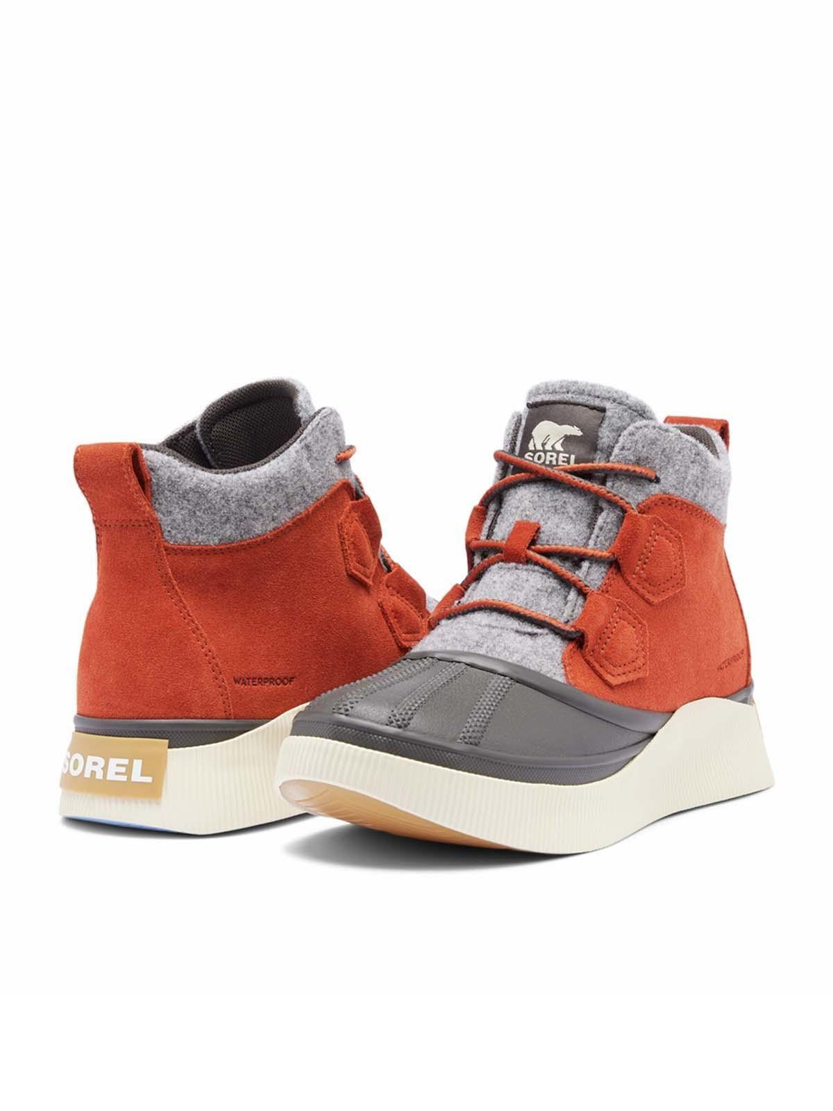 Bota Textil Out N About Iv Class Naranja Oscuro Mujer-8