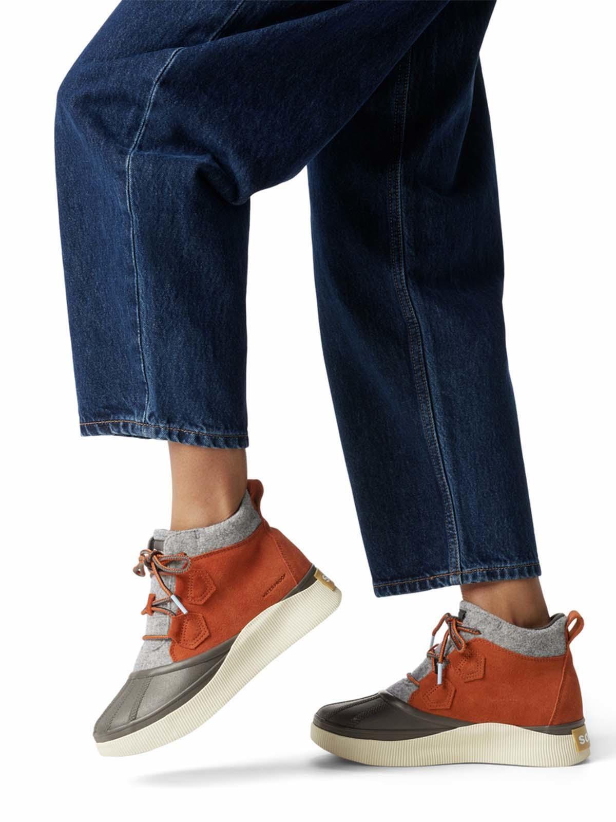 Bota Textil Out N About Iv Class Naranja Oscuro Mujer-9