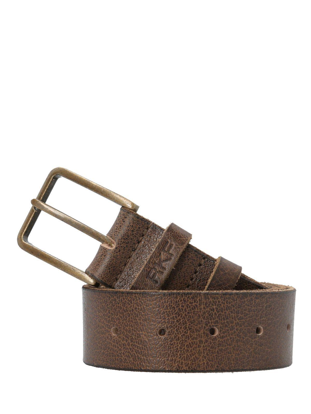 Cinturon Cuero Oliva Rf Lienzi Mujer-0