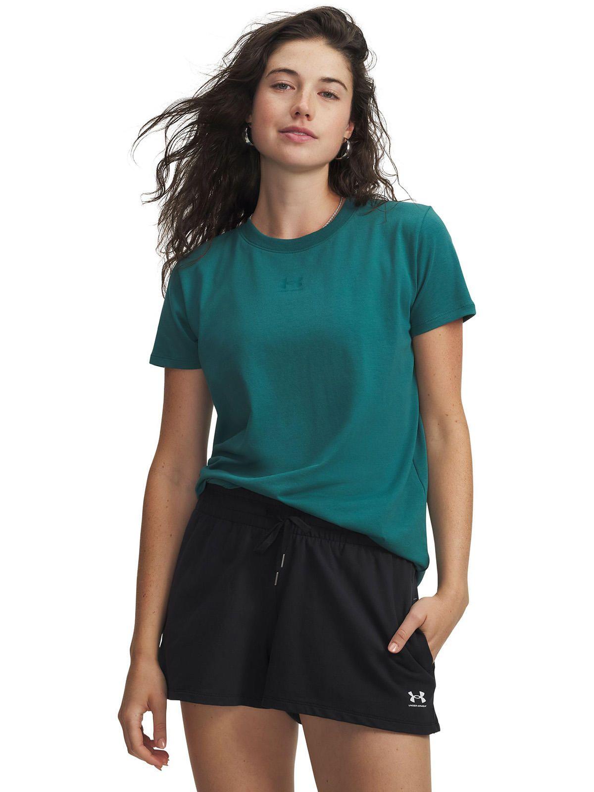 Polera M/C Mujer Rival Core Ss Verde-0