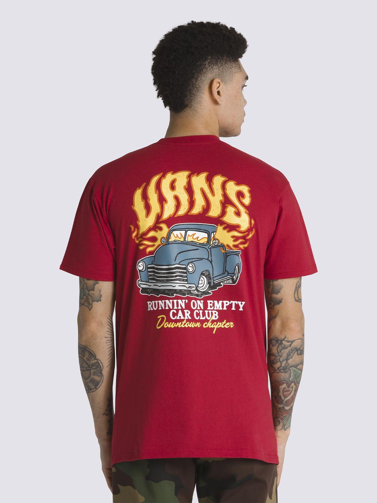 Polera Manga Corta Running On Empty Ss Rojo Unisex-1