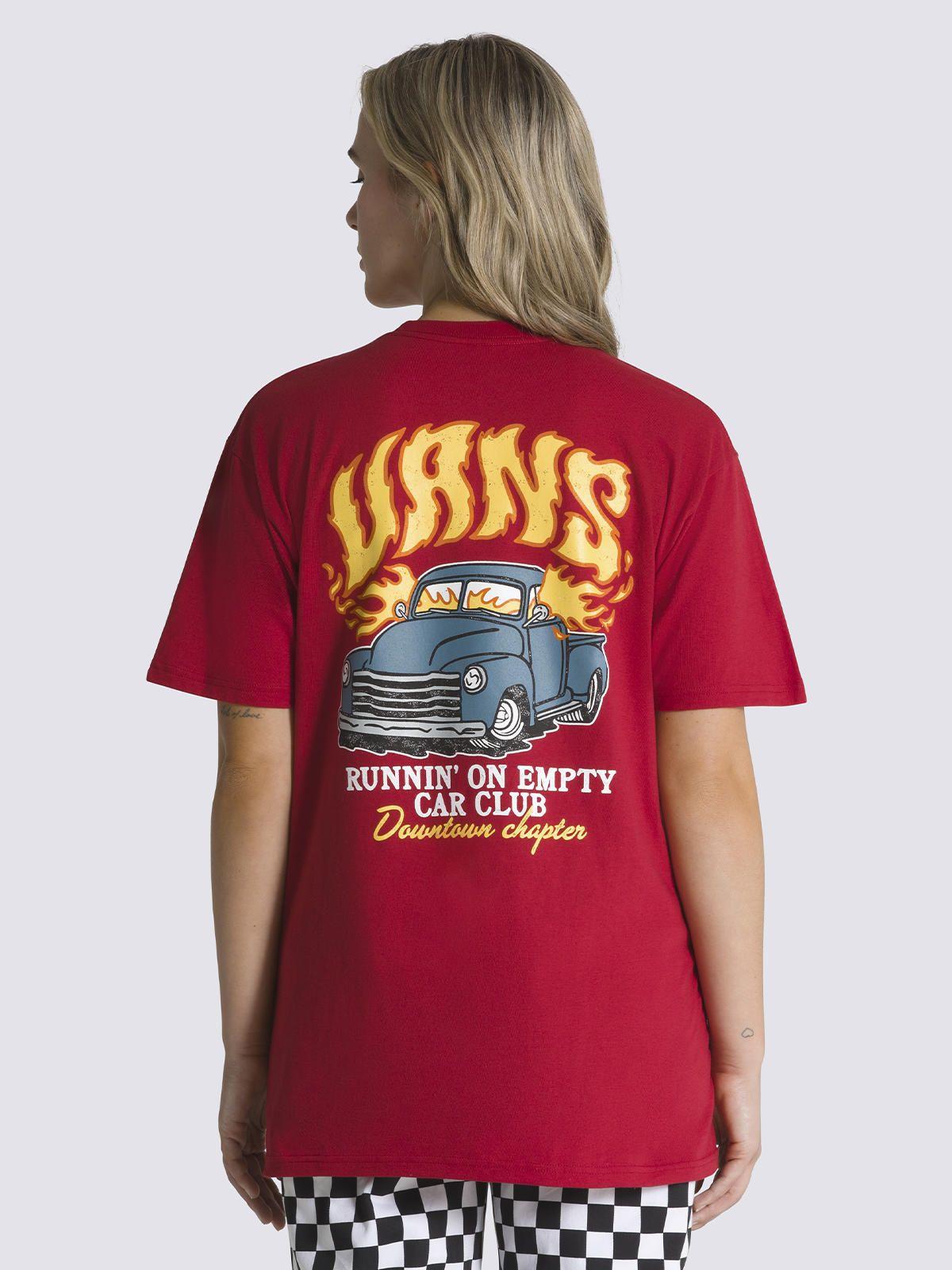 Polera Manga Corta Running On Empty Ss Rojo Unisex-4