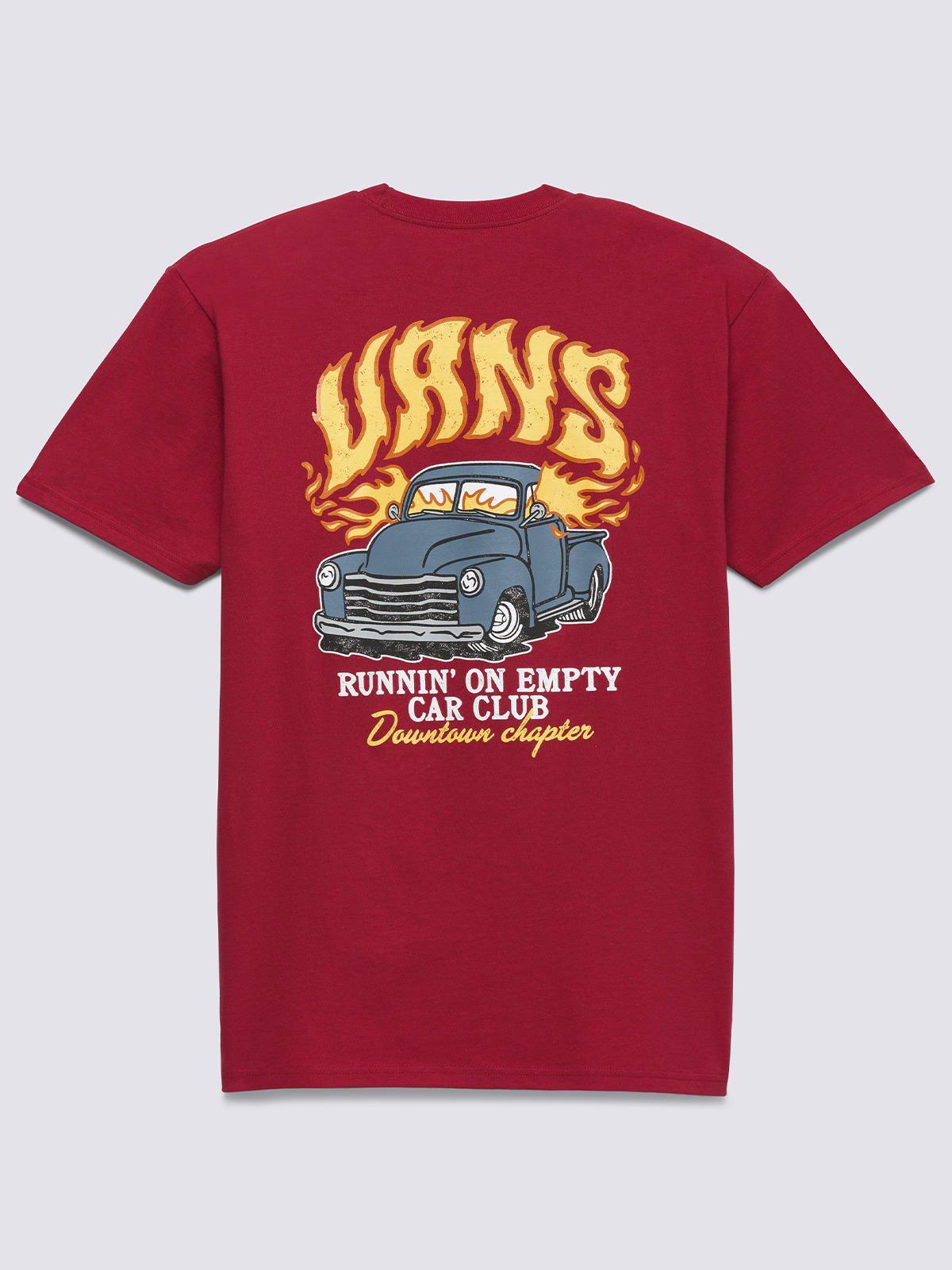 Polera Manga Corta Running On Empty Ss Rojo Unisex-8