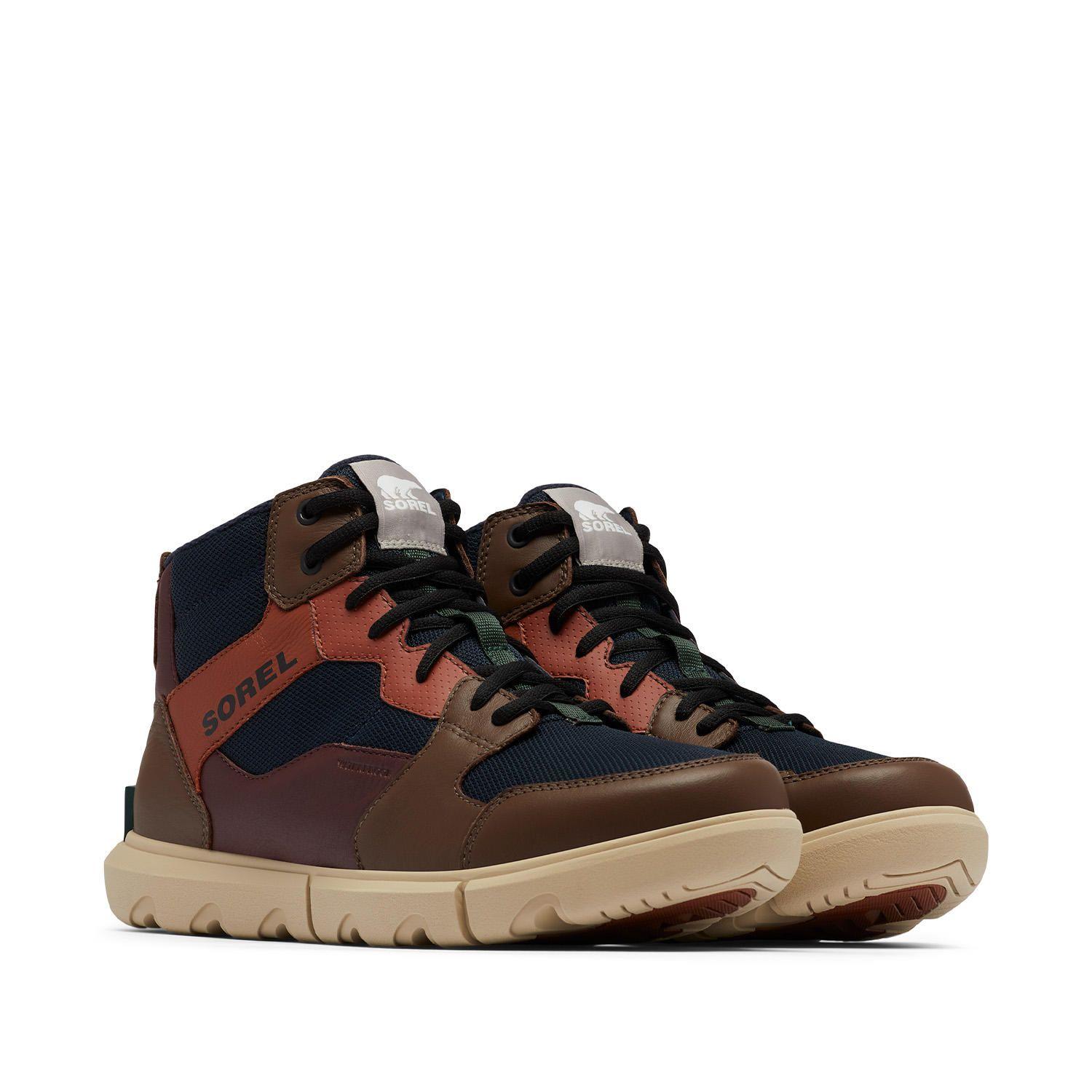 Botín Caña Impermeable Explorer Next Café Hombre-1