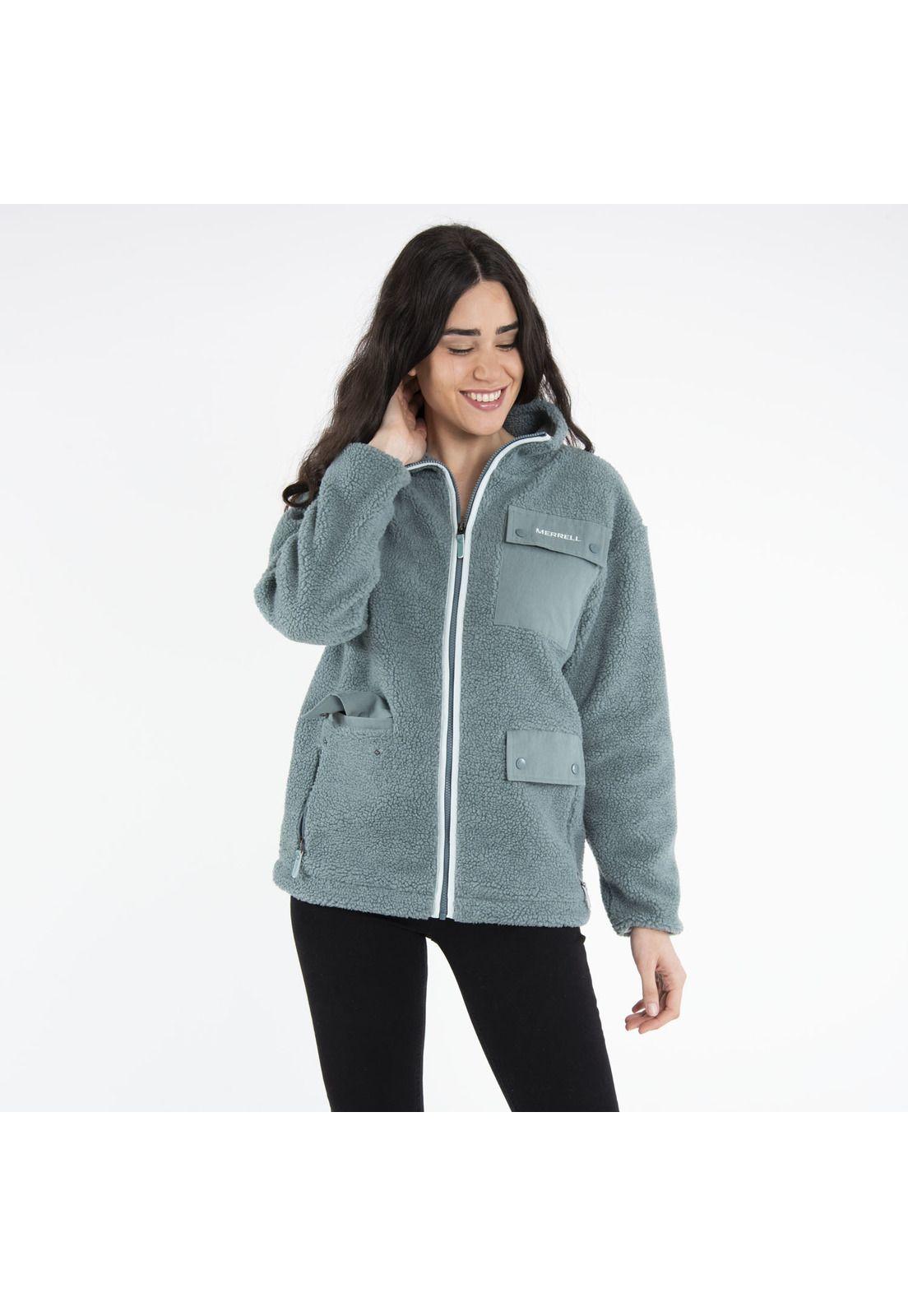 Polar Mujer Parrot Sherpa Verde-0
