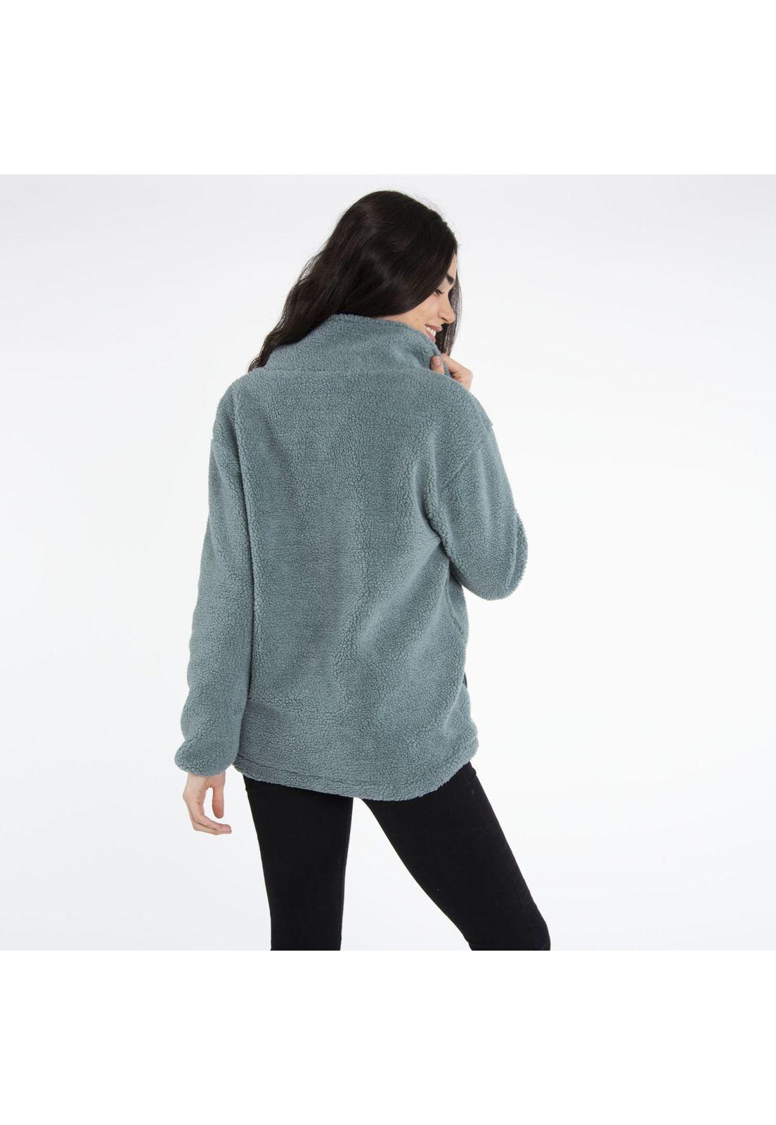 Polar Mujer Parrot Sherpa Verde-2