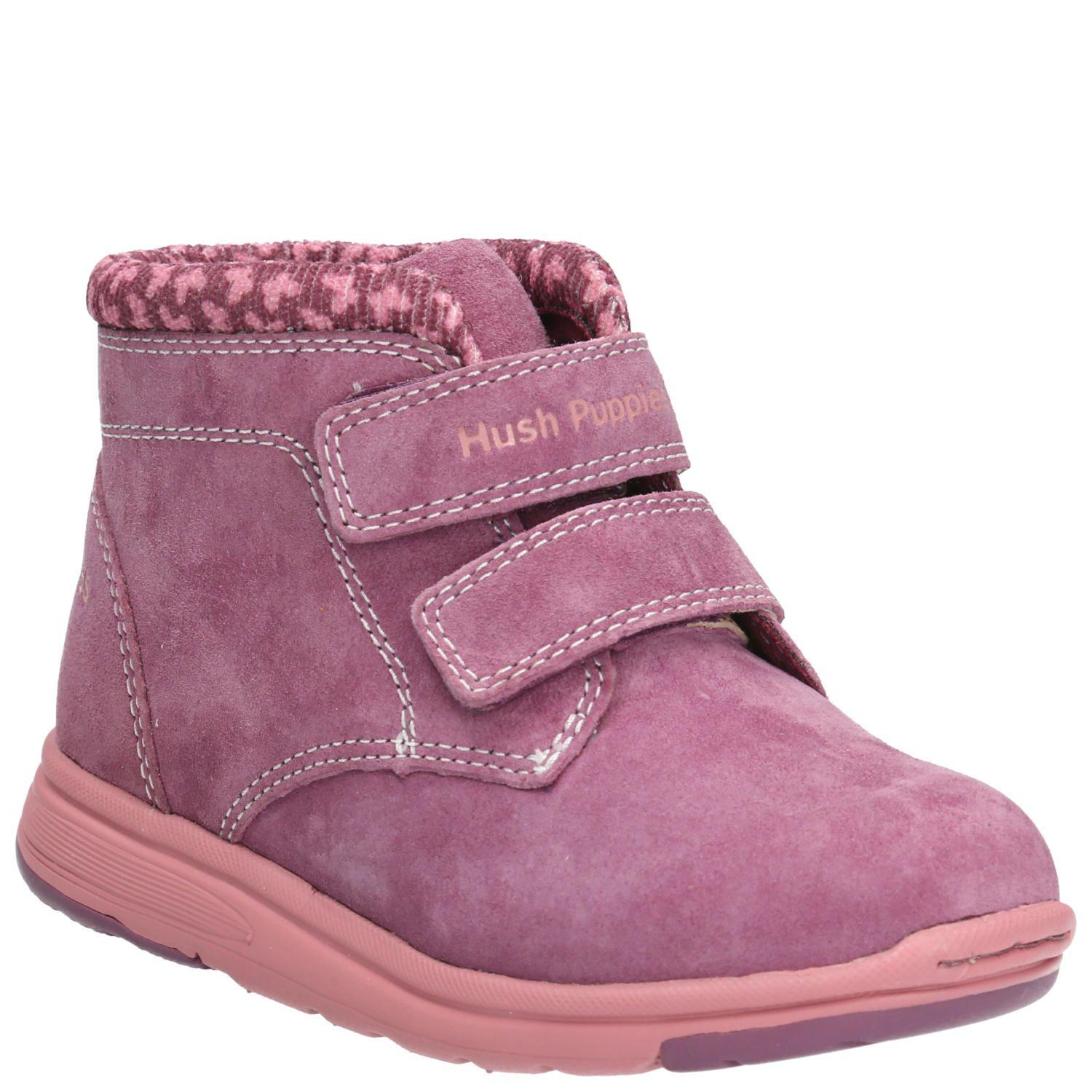 Botín Cuero Niña New Villa Morado-0