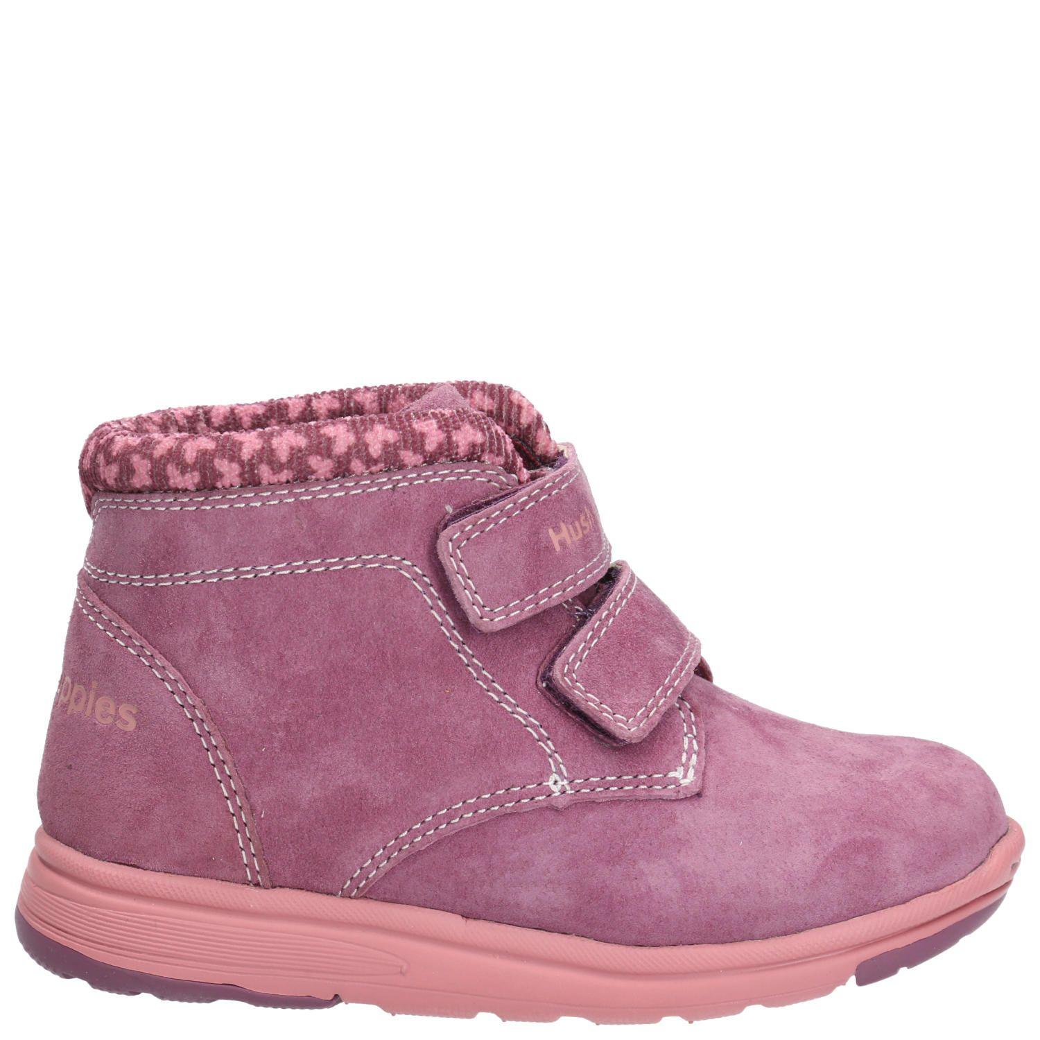 Botín Cuero Niña New Villa Morado-4