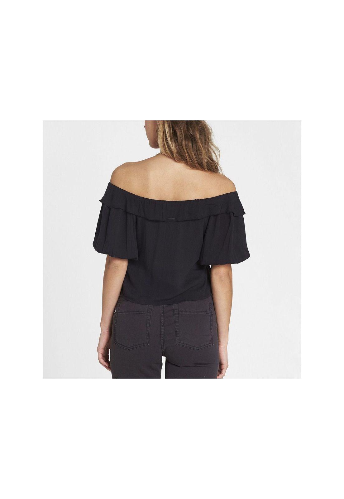 Blusa Manga Corta  Babes For Days Black-1