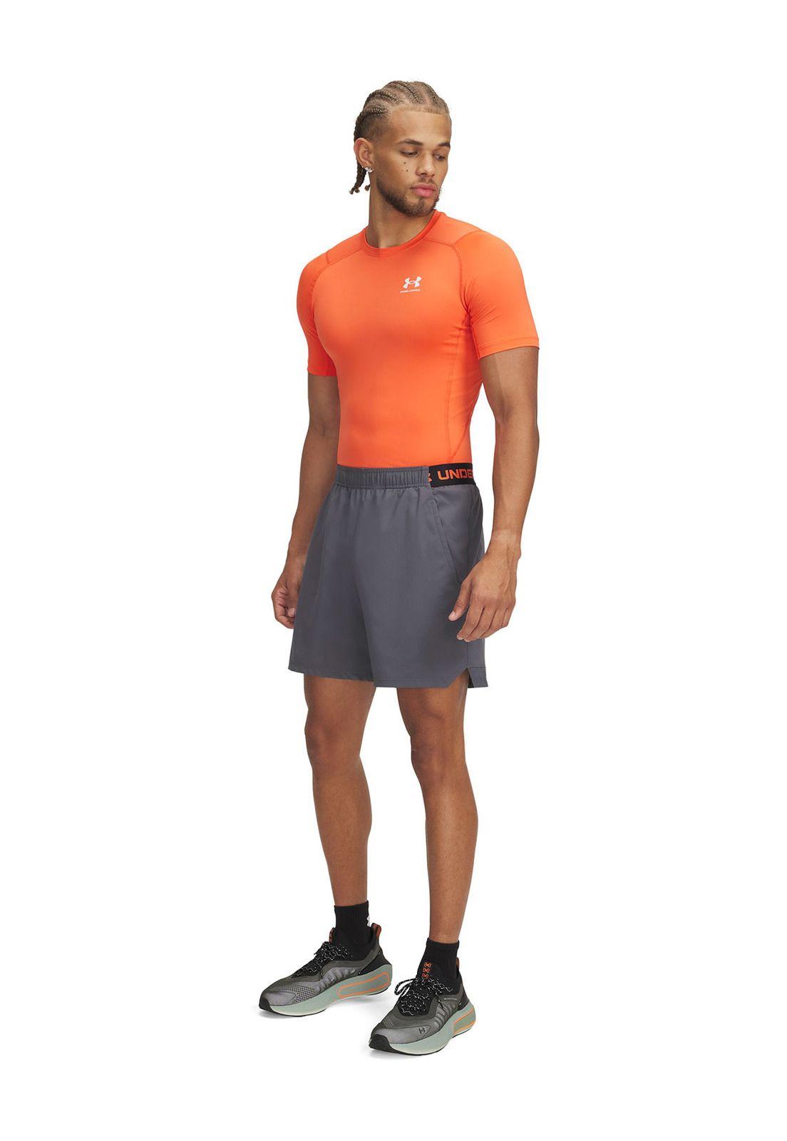 Shorts UA Vanish Woven Para Hombre Gris-3