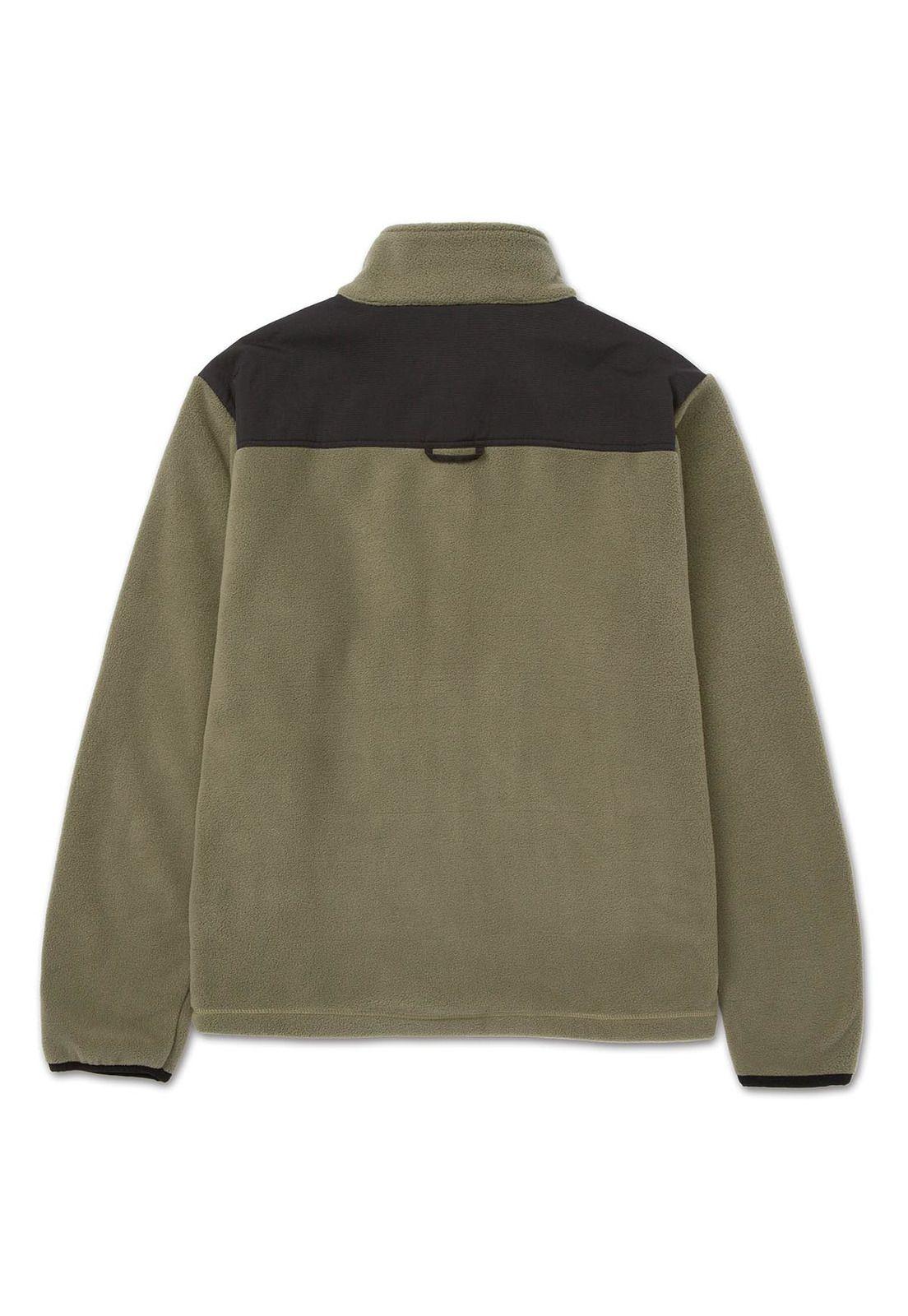 Polar Fleece Utility Full Zip Hombre Verde-8