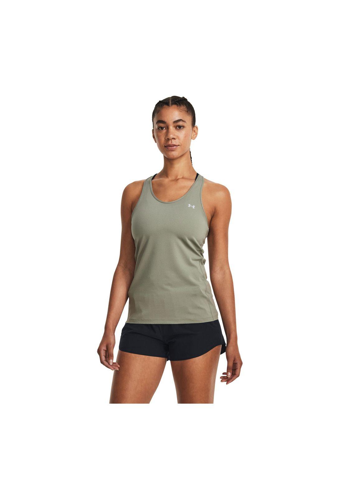 Polera HeatGear®mujer Verde-3