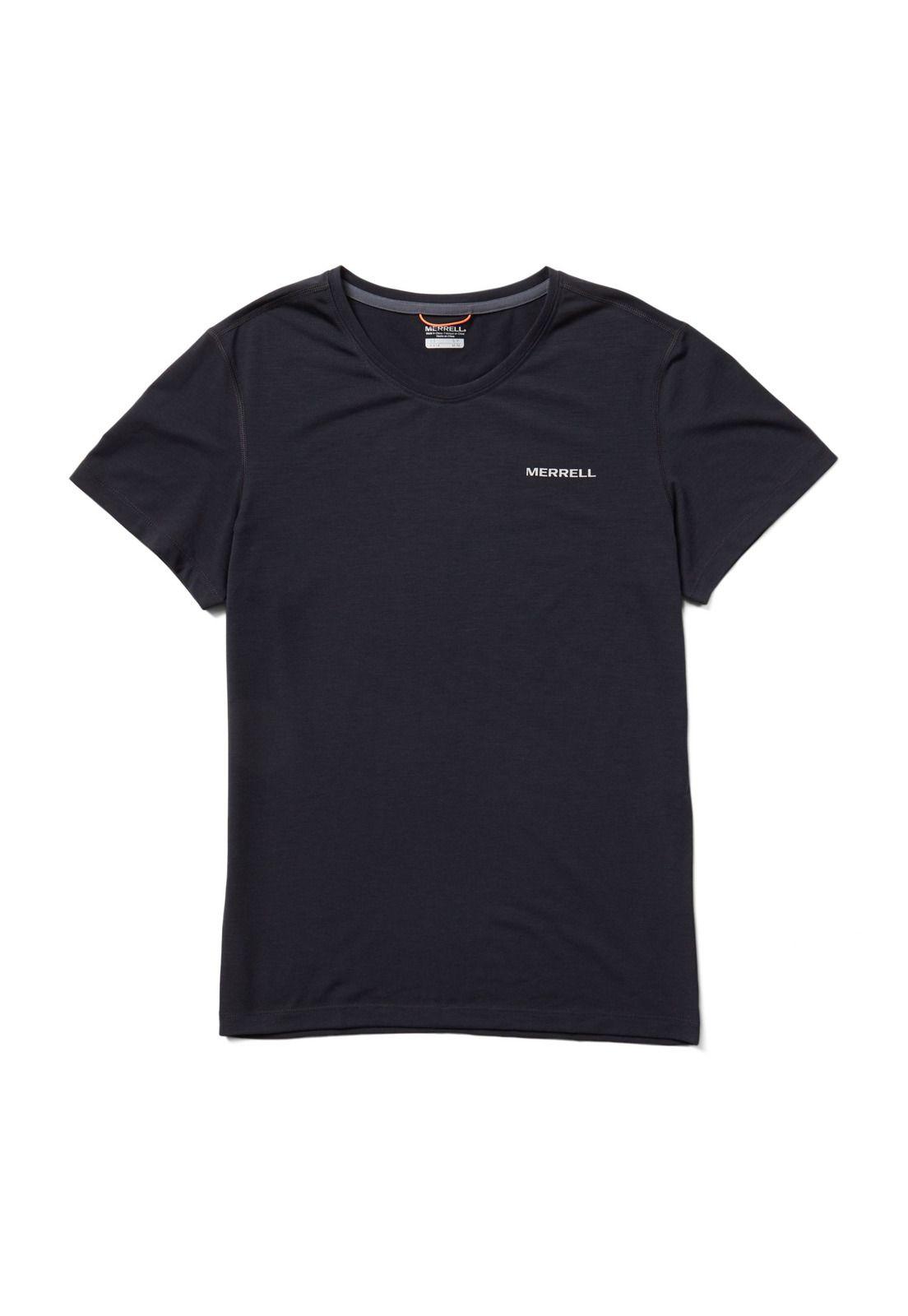 Polera Manga Corta Mujer Tencel Negro-0