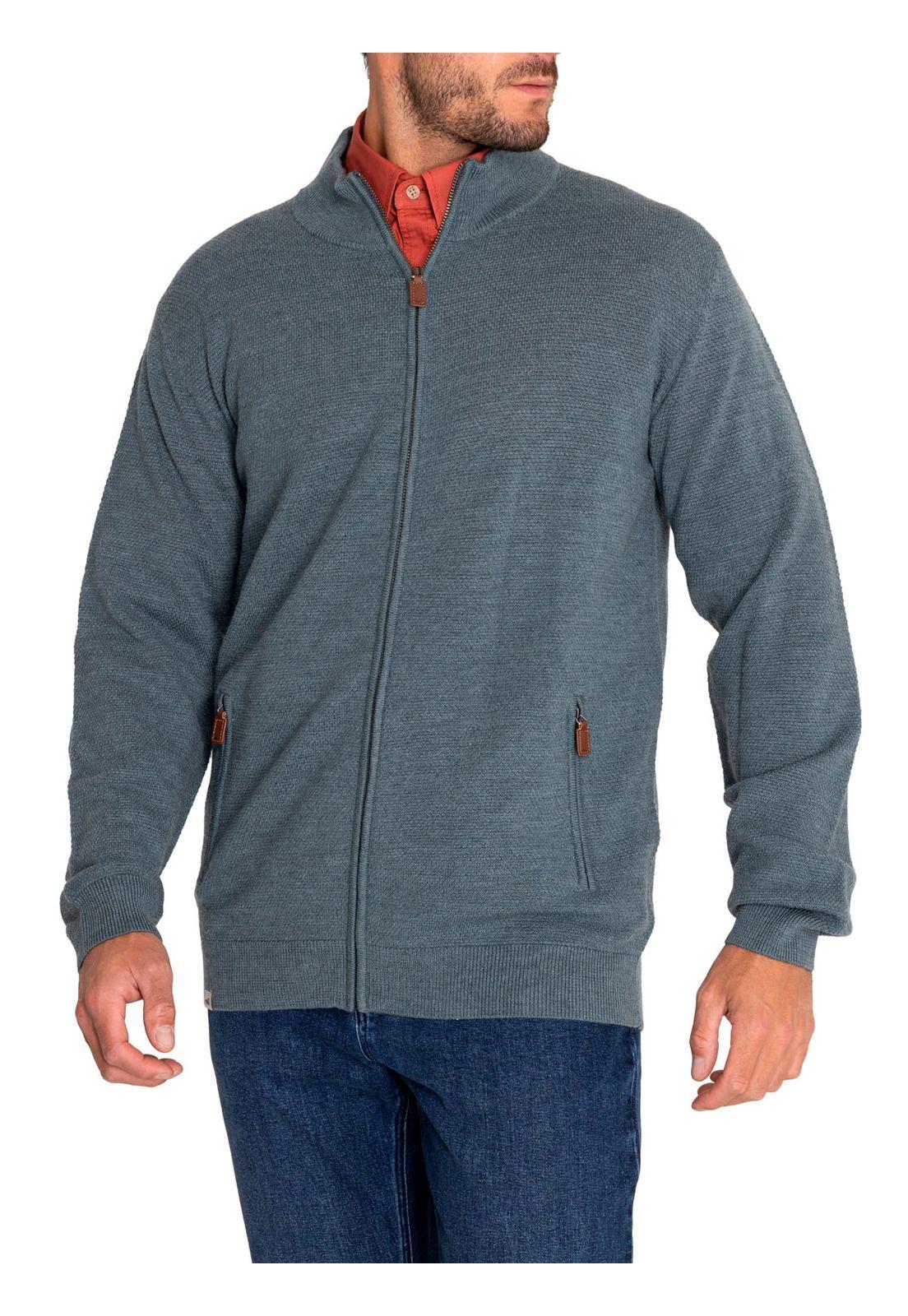 Sweater Lana Merino Hombre Massafull Verde-4