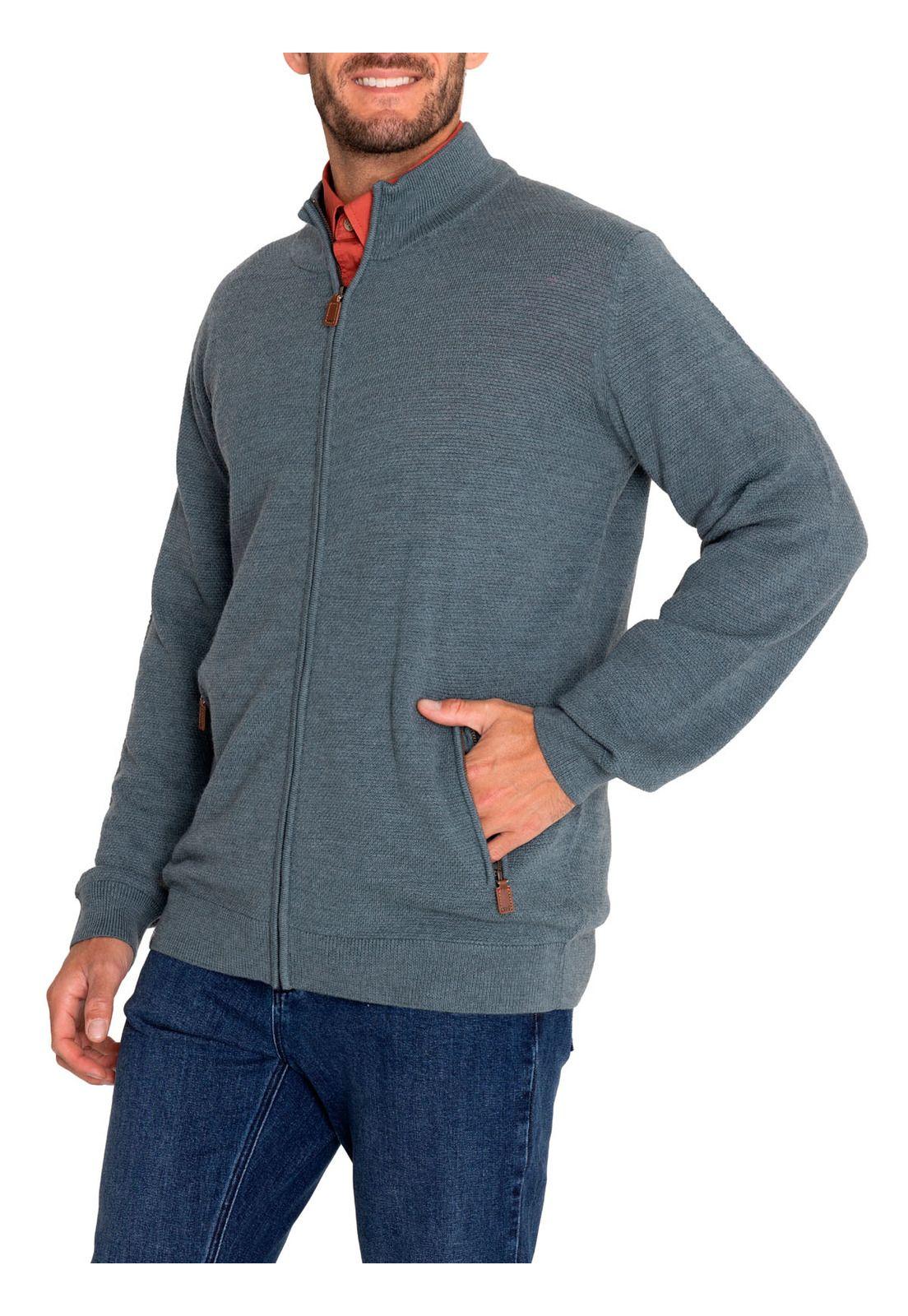 Sweater Lana Merino Hombre Massafull Verde-5