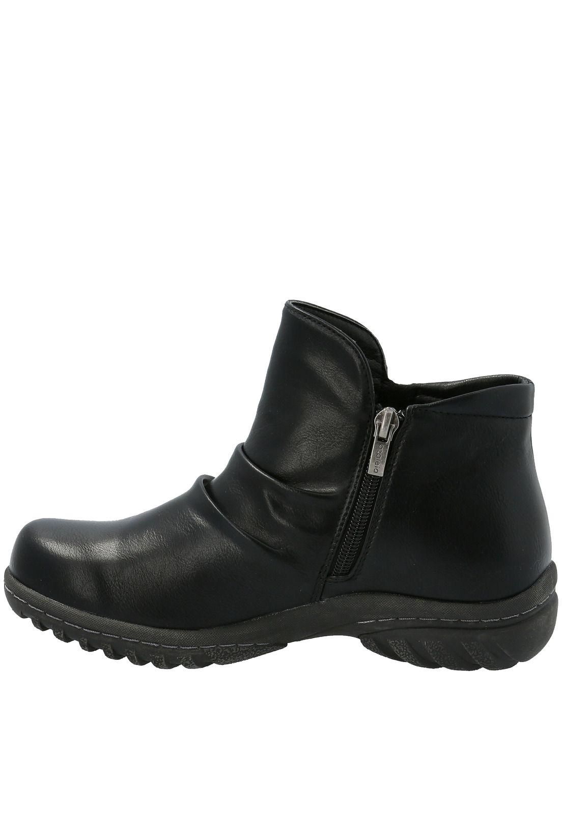 Botin Mujer Pieter Negro-4