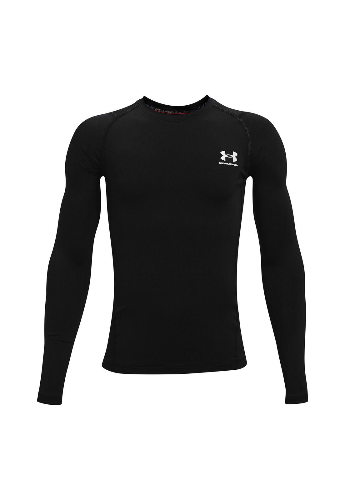 Primera Capa HeatGear® para niño Negro-0
