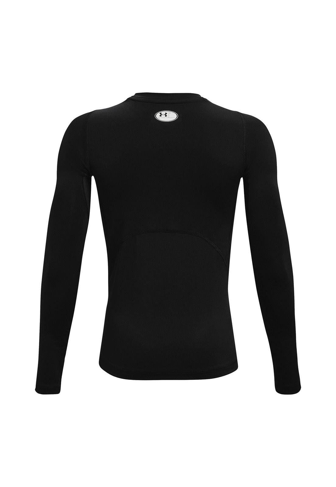 Primera Capa HeatGear® para niño Negro-1