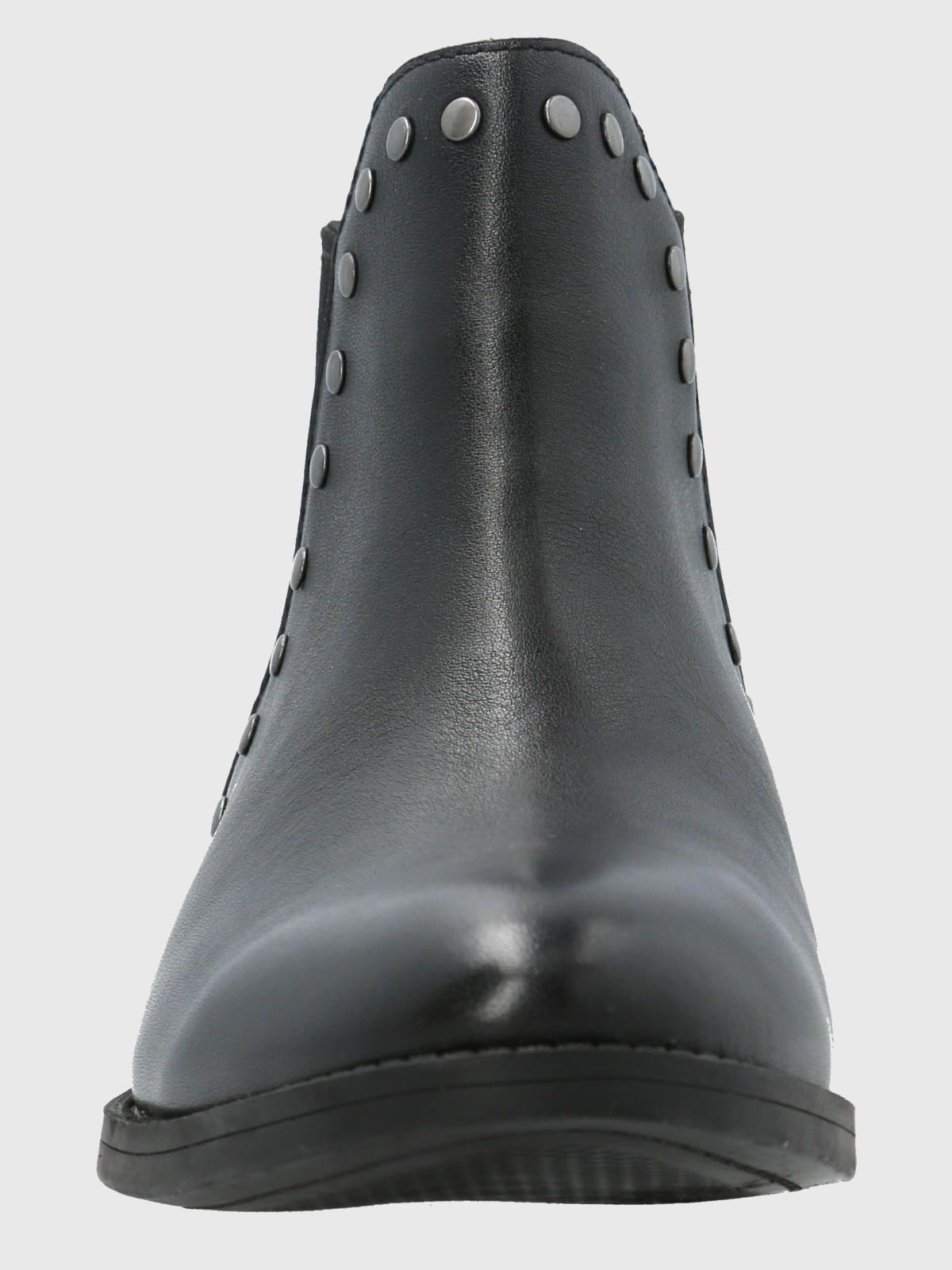 Botín Cuero Mujer Alva Negro-3