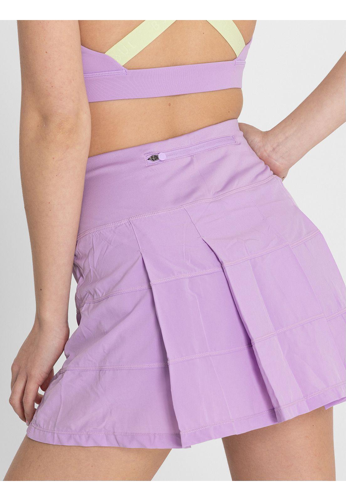 Falda Pádel/Tenis W/Inner Legg Lila Mujer-5