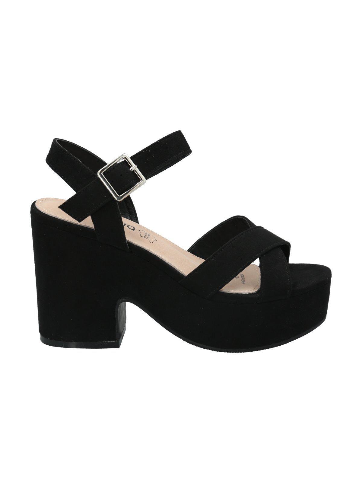 Sandalia Mujer Levana Negro-1