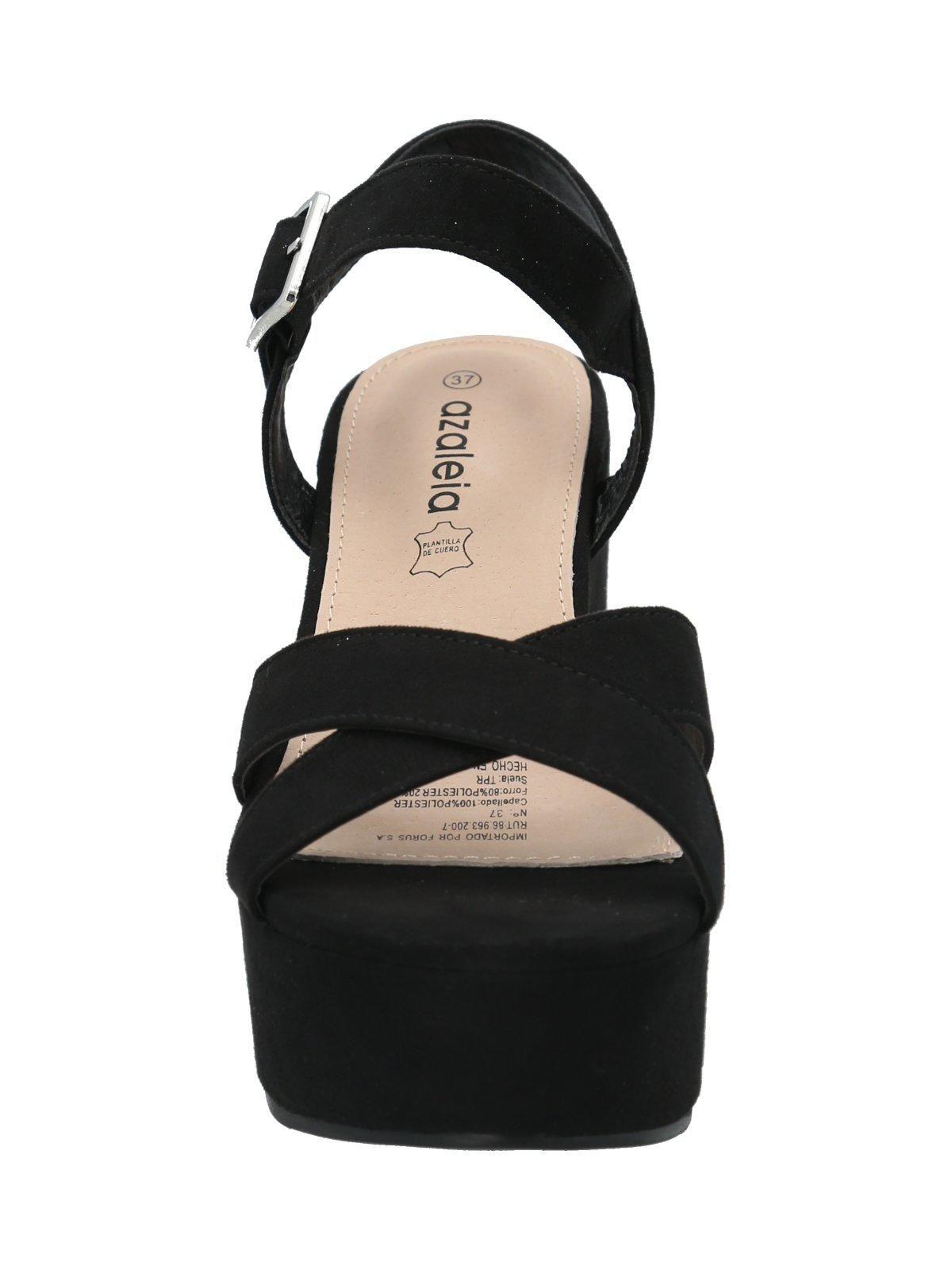 Sandalia Mujer Levana Negro-3