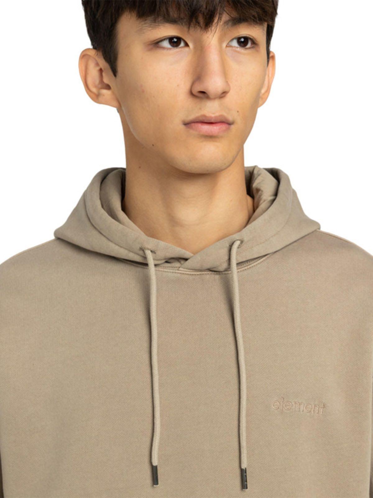 Polerón Hombre Lowcase pigment Gris-5