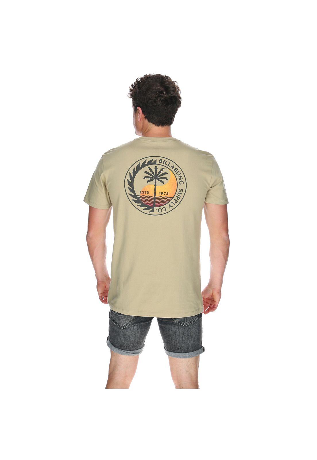 Polera M/C Hombre Transport Ss Amarillo-2