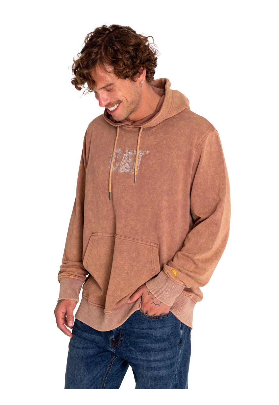 Polerón Unisex Heritage Embroidered Hoodie Gris-1