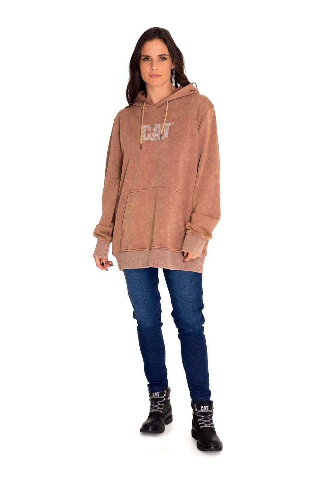 Polerón Unisex Heritage Embroidered Hoodie Gris-3