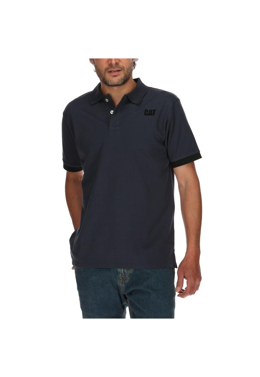 Polera Polo Hombre Foundation Stretch Polo Azul-0