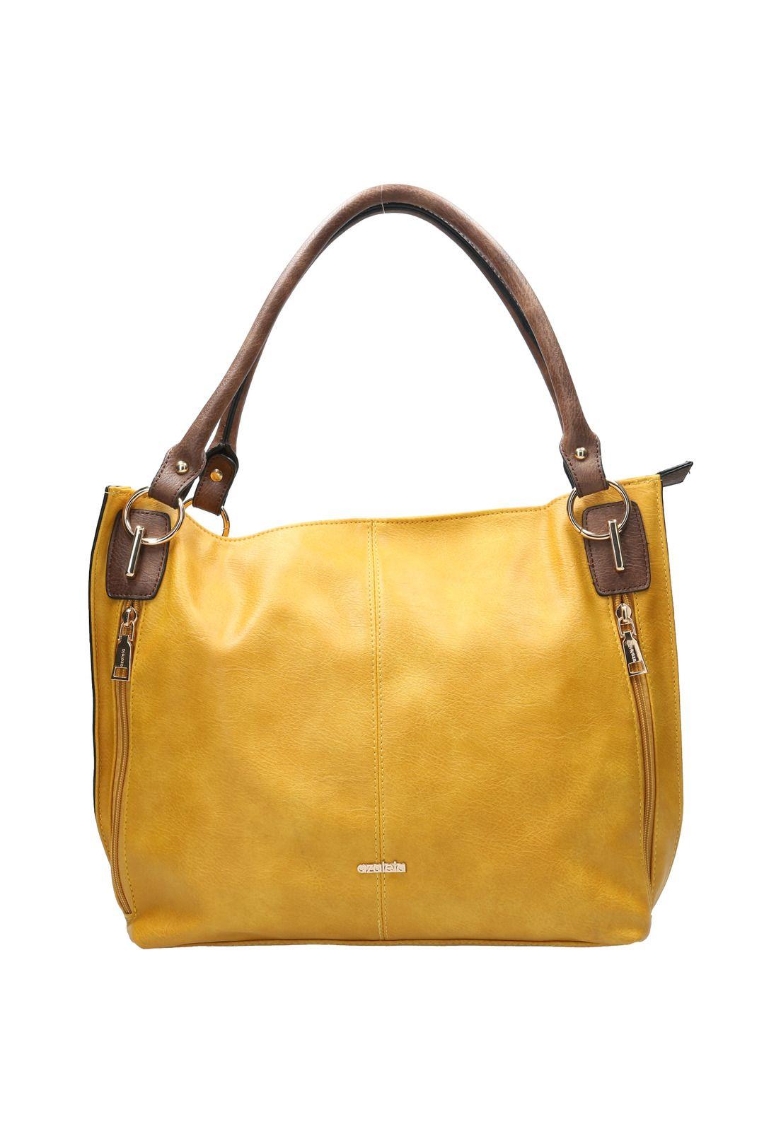 Cartera Mujer Power Bag Mostaza-0