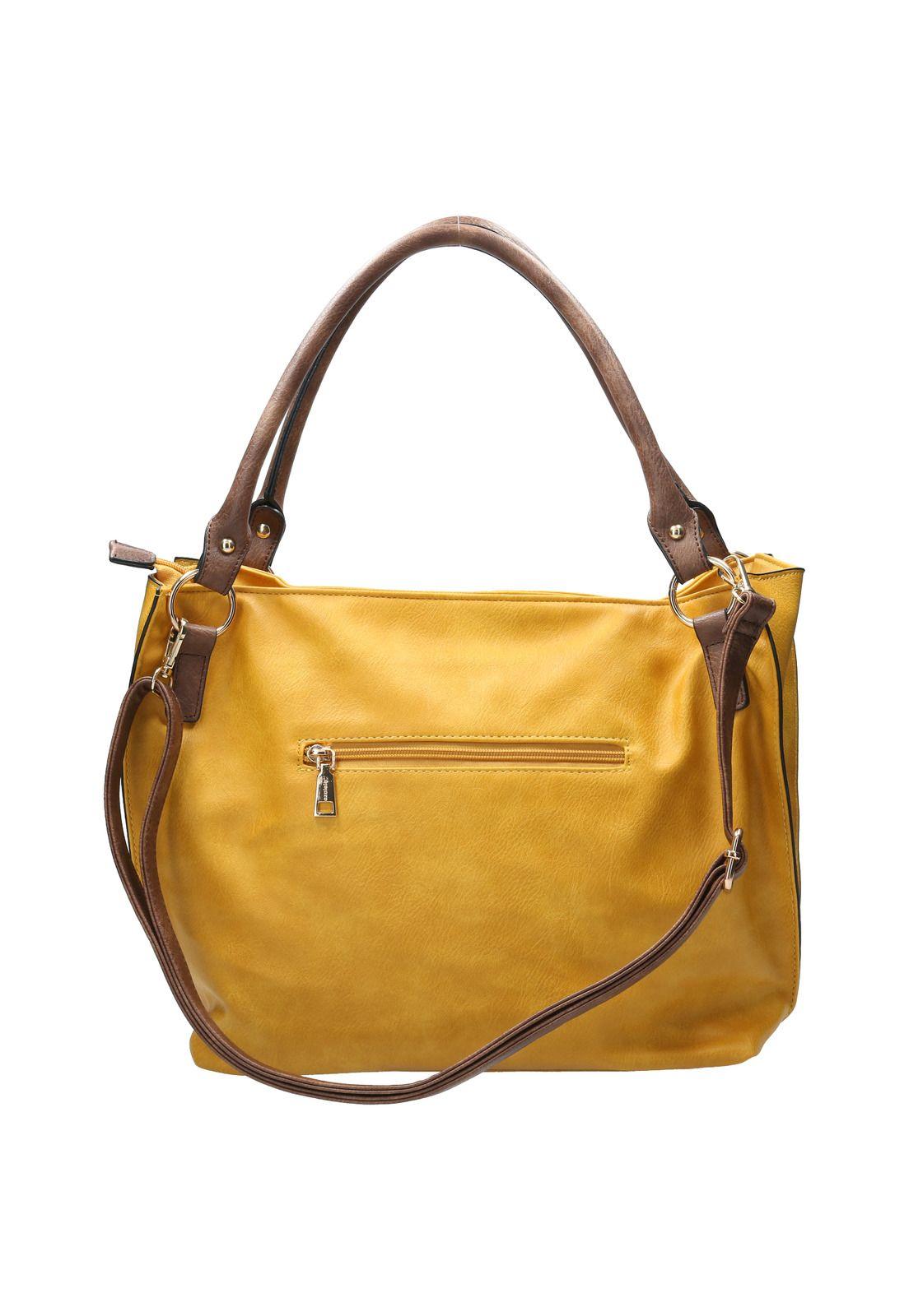 Cartera Mujer Power Bag Mostaza-2
