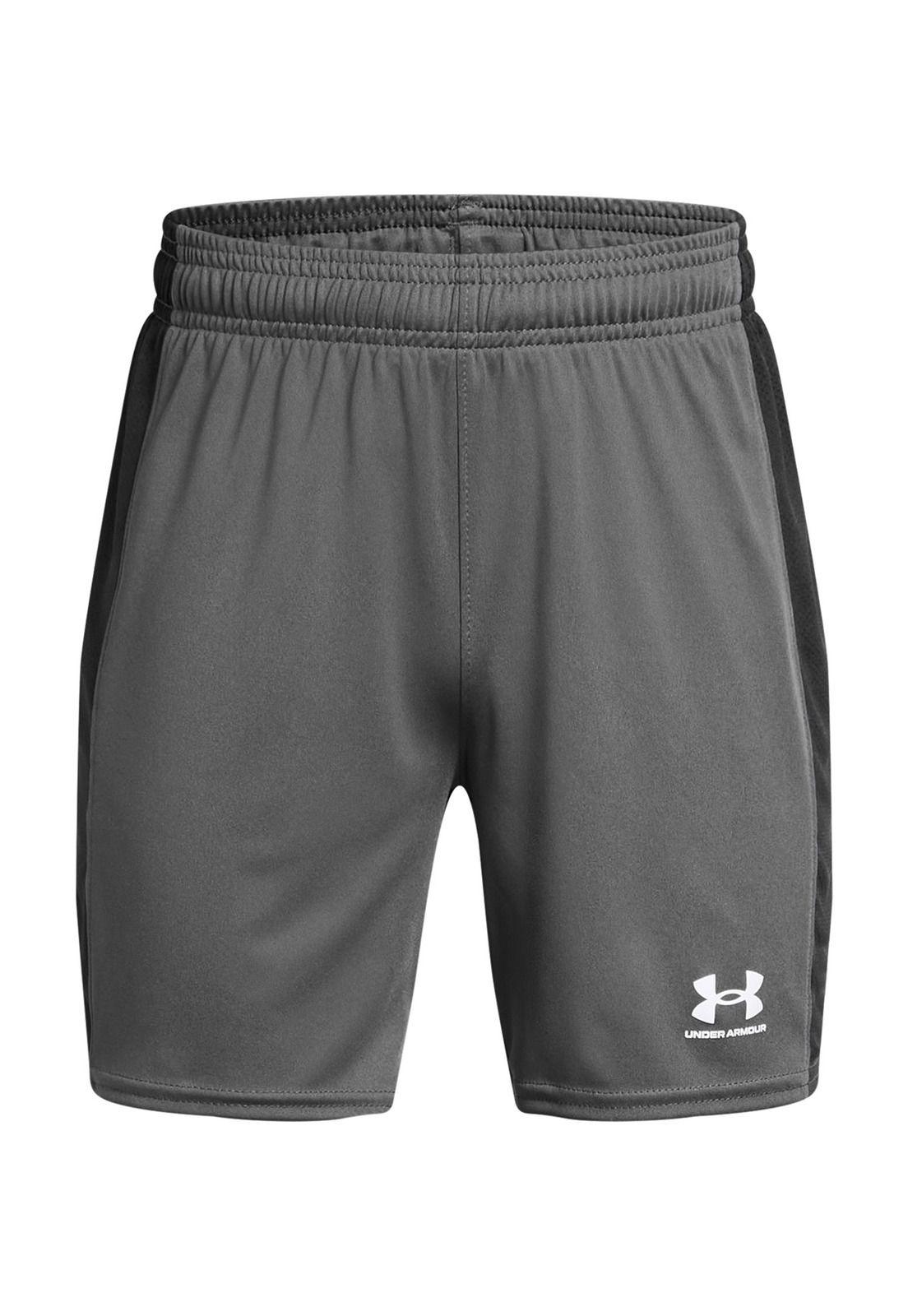 Shorts UA Challenger para niño Gris-0