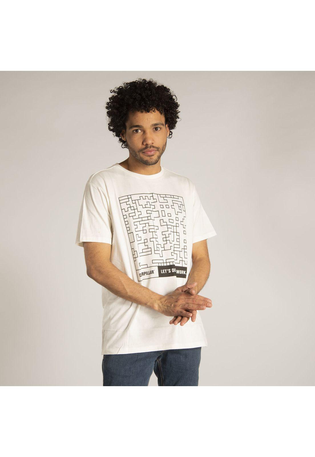 Polera M/C Hombre Vrstl Negative Tee Blanco-0