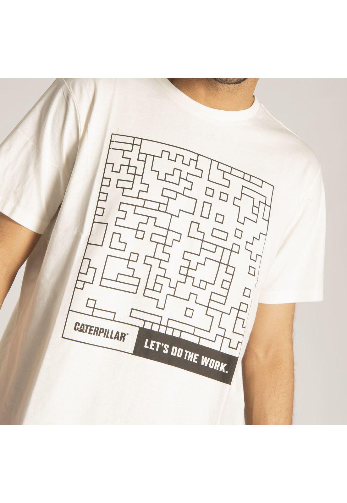 Polera M/C Hombre Vrstl Negative Tee Blanco-4